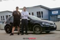VOLKSWAGEN GOLF IND T MATTE BLACK TINTED FACE